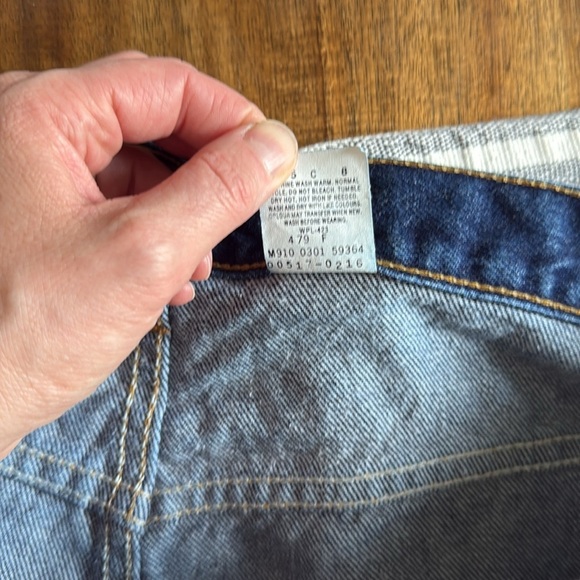 Vintage Levi's 517 Men's Dark Blue Straight Jeans 36x30 - Picture 8 of 8